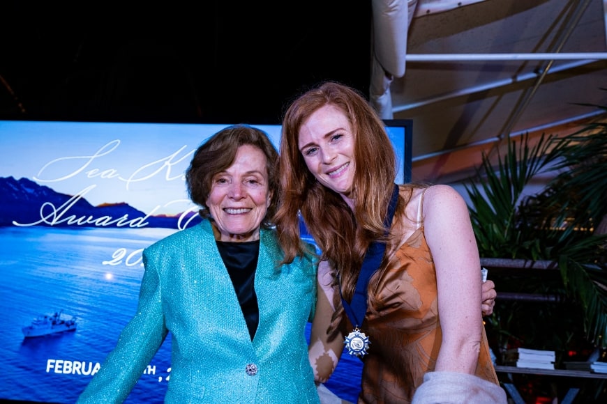 Sylvia A. Earle & Amber Sparks