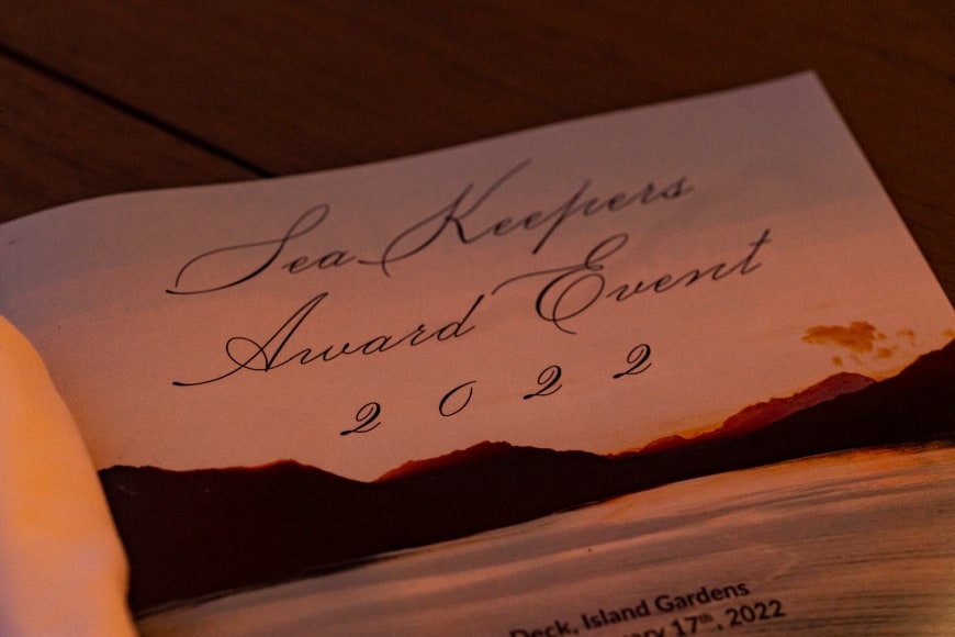 SeaKeepers Award Event 2022 Printed Program