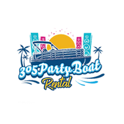 305 party boat logo