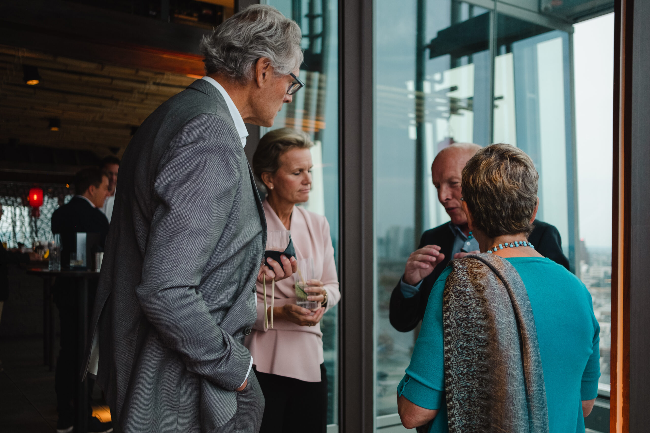 Deon Lotter, Christina Lotter, Mike Golding OBE & Vivien Godfrey