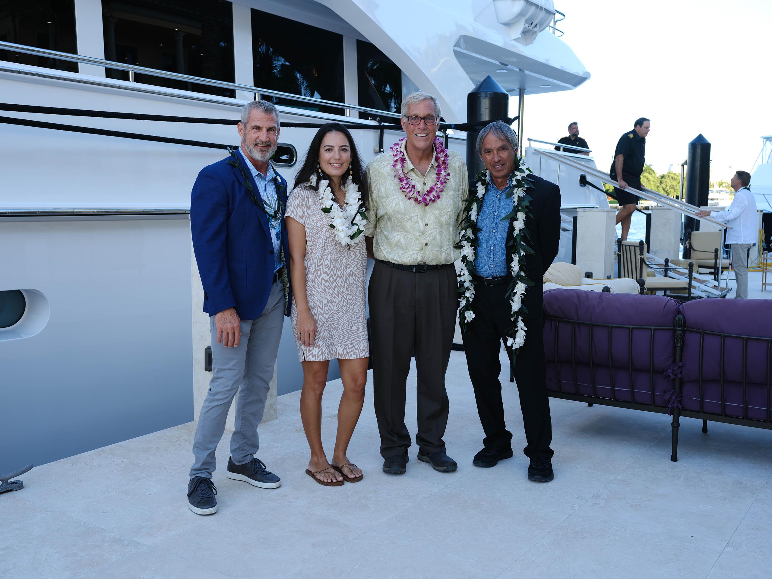 Jay Wade, Lehua Kamalu, Robert DuGrenier & Nainoa Thompson