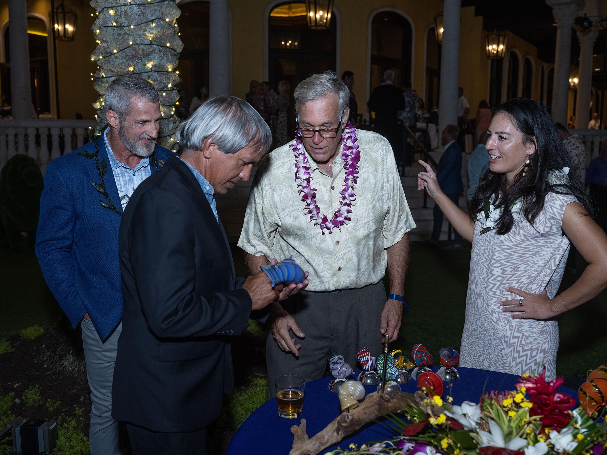 Jay Wade, Nainoa Thompson, Robert DuGrenier & Lehua Kamalu