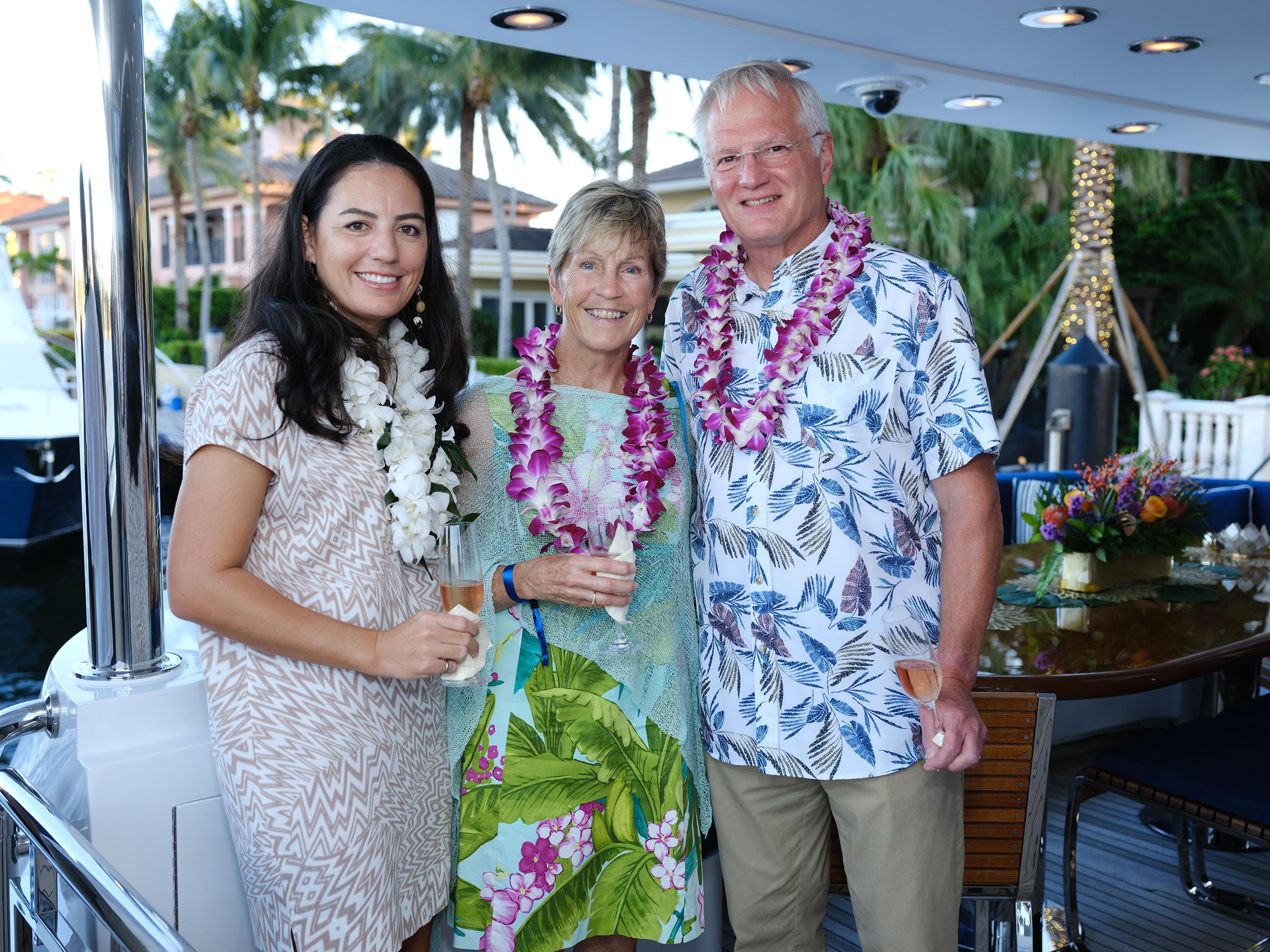 Lehua Kamalu, Deby Carlson & Peter Carlson