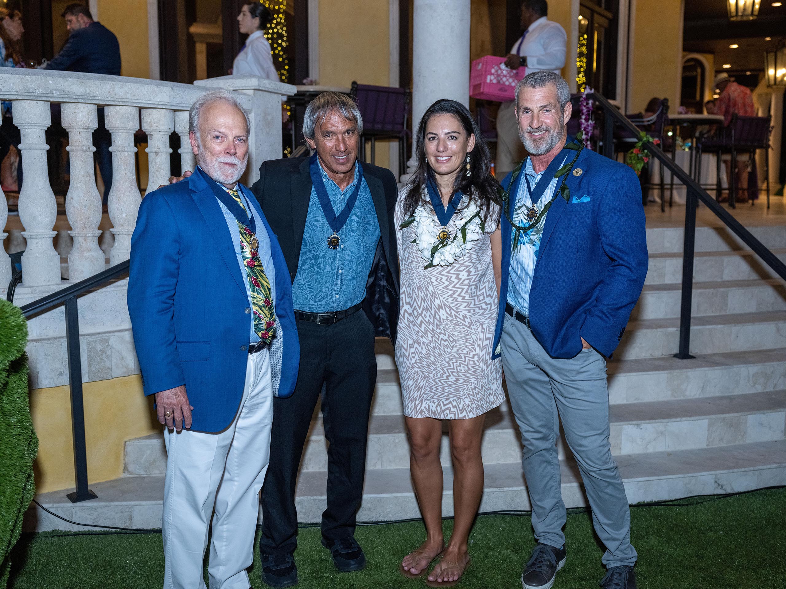 Michael T. Moore, Nainoa Thompson, Lehua Kamalu & Jay Wade