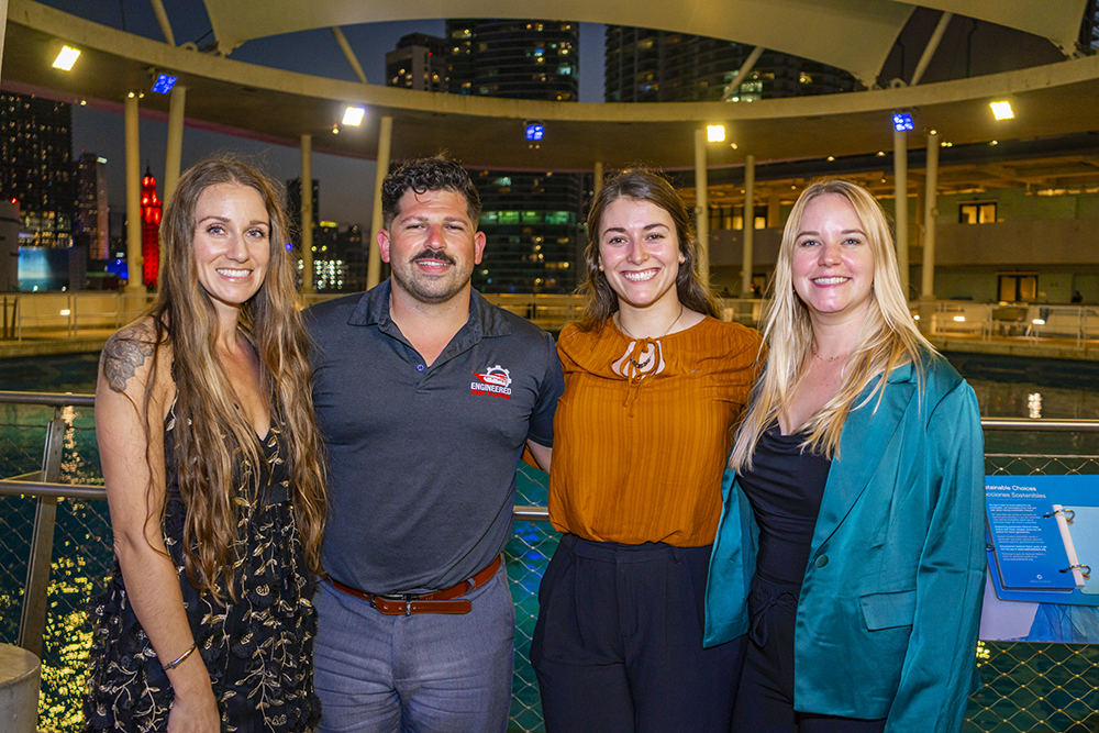 Melissa White, Travis Joseph, Toni Lohroff, and Katie Sheahan