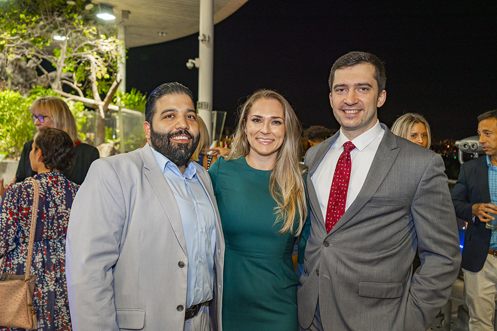 Rey Saenz, Madison Bode, and David Salzer