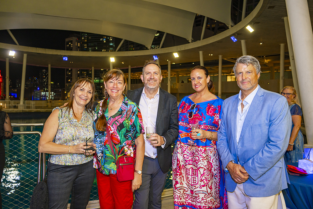 Sally Southgate, Norma Trease, Peter Southgate, Dhardra Blake, & Eric Dahler