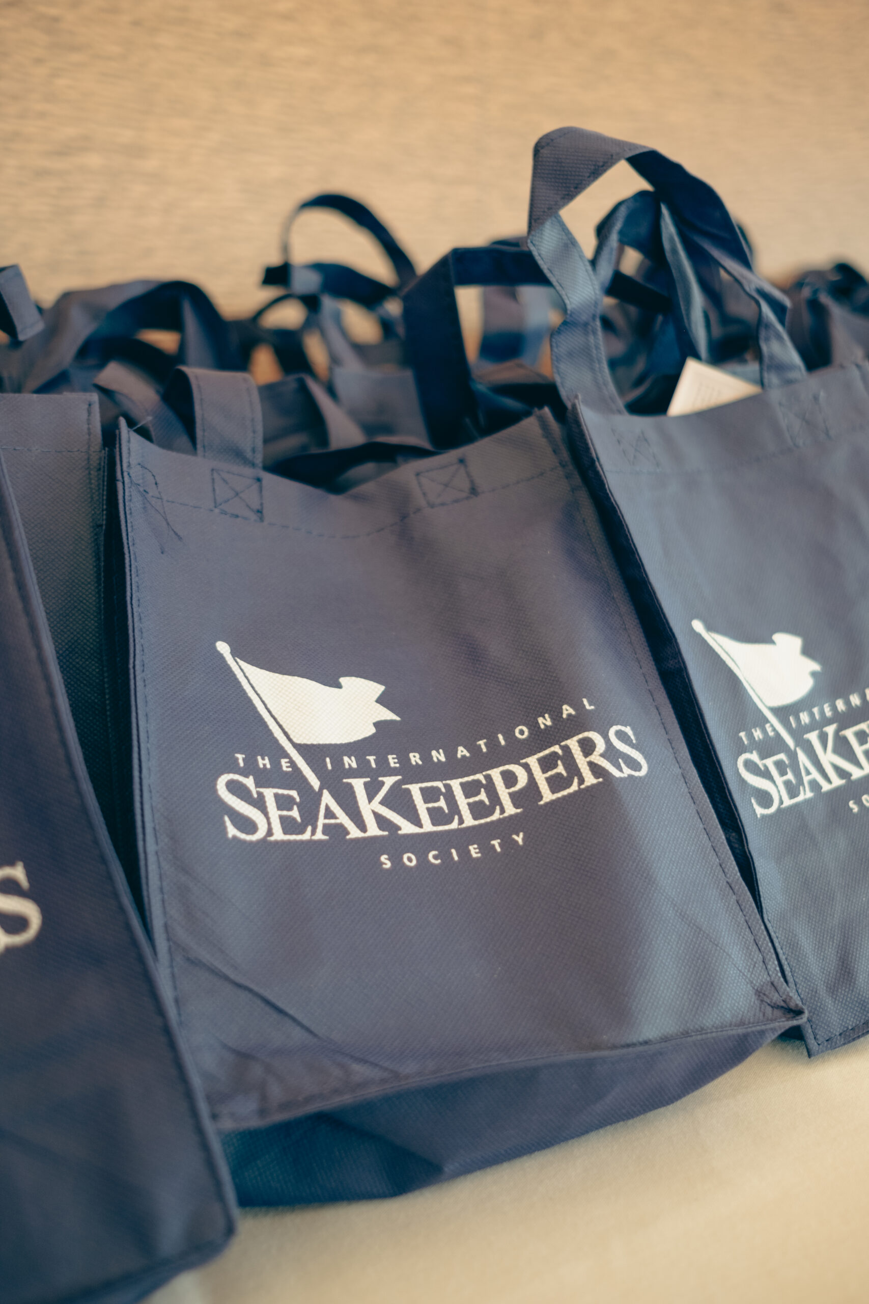 SeaKeepers' UK Launch Gift Bags