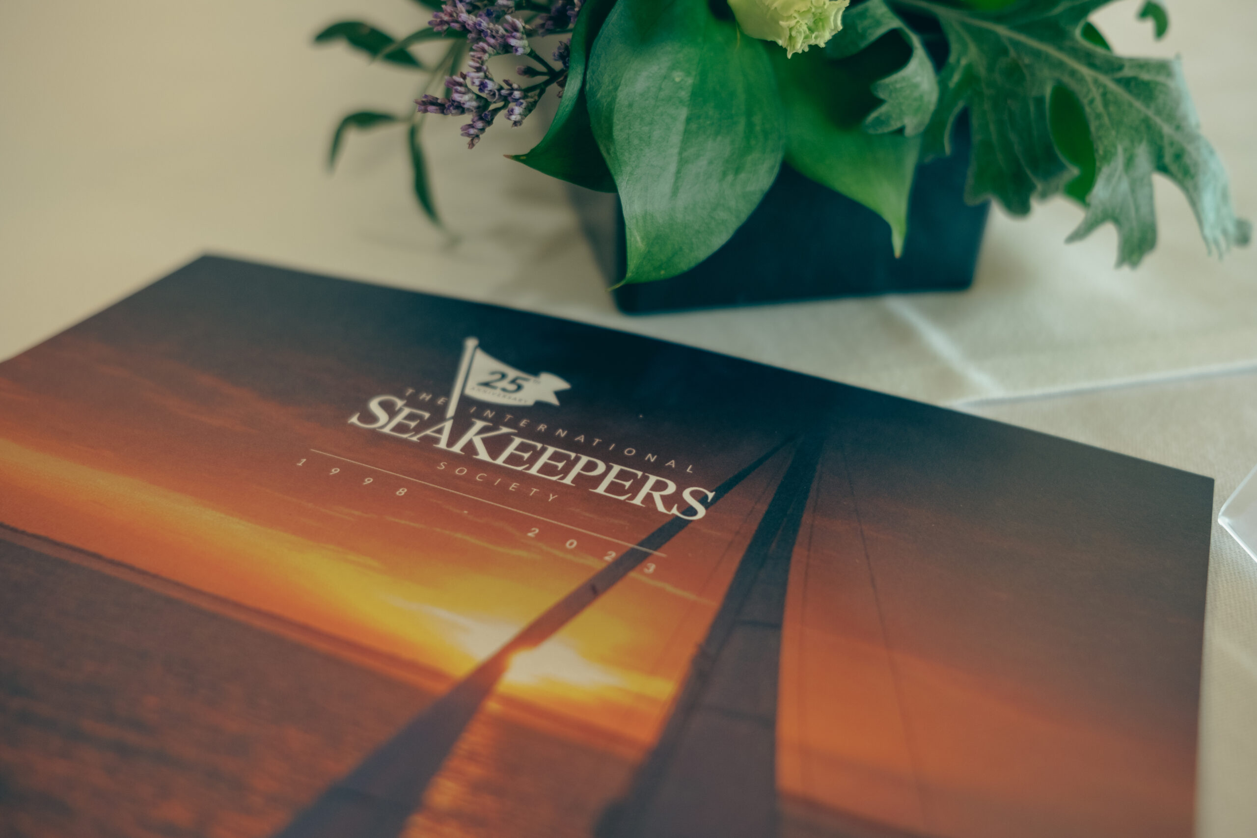 SeaKeepers' UK Launch Programme Book