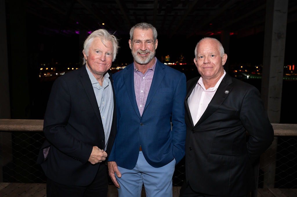 David Shaw, Board Chair: Jay Wade & Rick Thomas