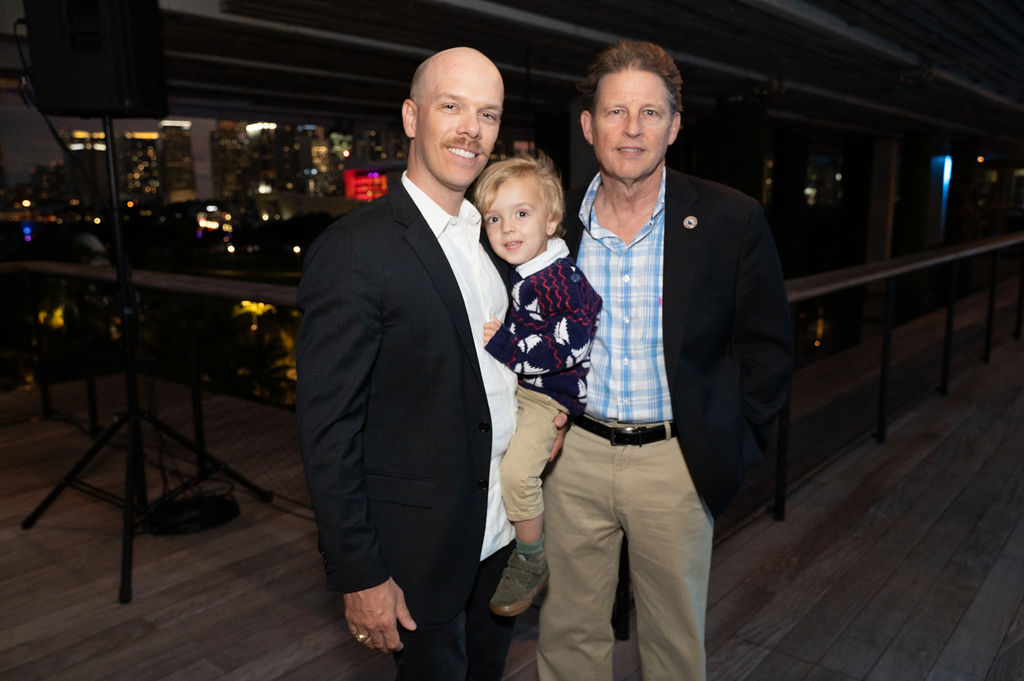 Emmett Moore & Chief of Fleet Operations: Dick Seidenspinner