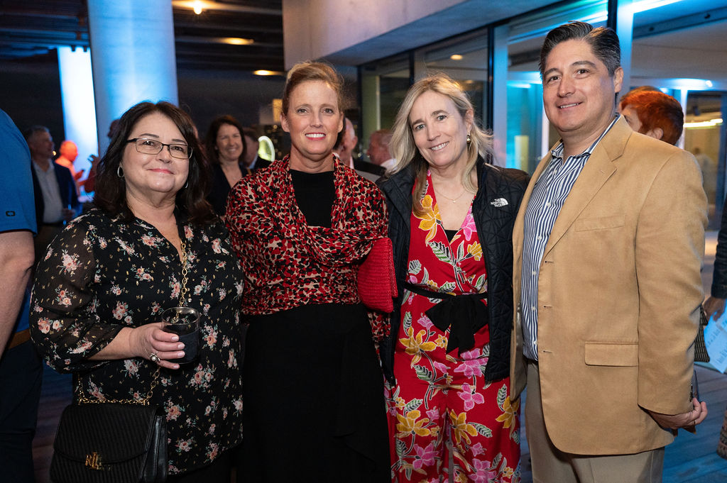 Michelle Terorotua, Lisa Jouris, ISS President: Erin Ackor & Mauricio Escamilla