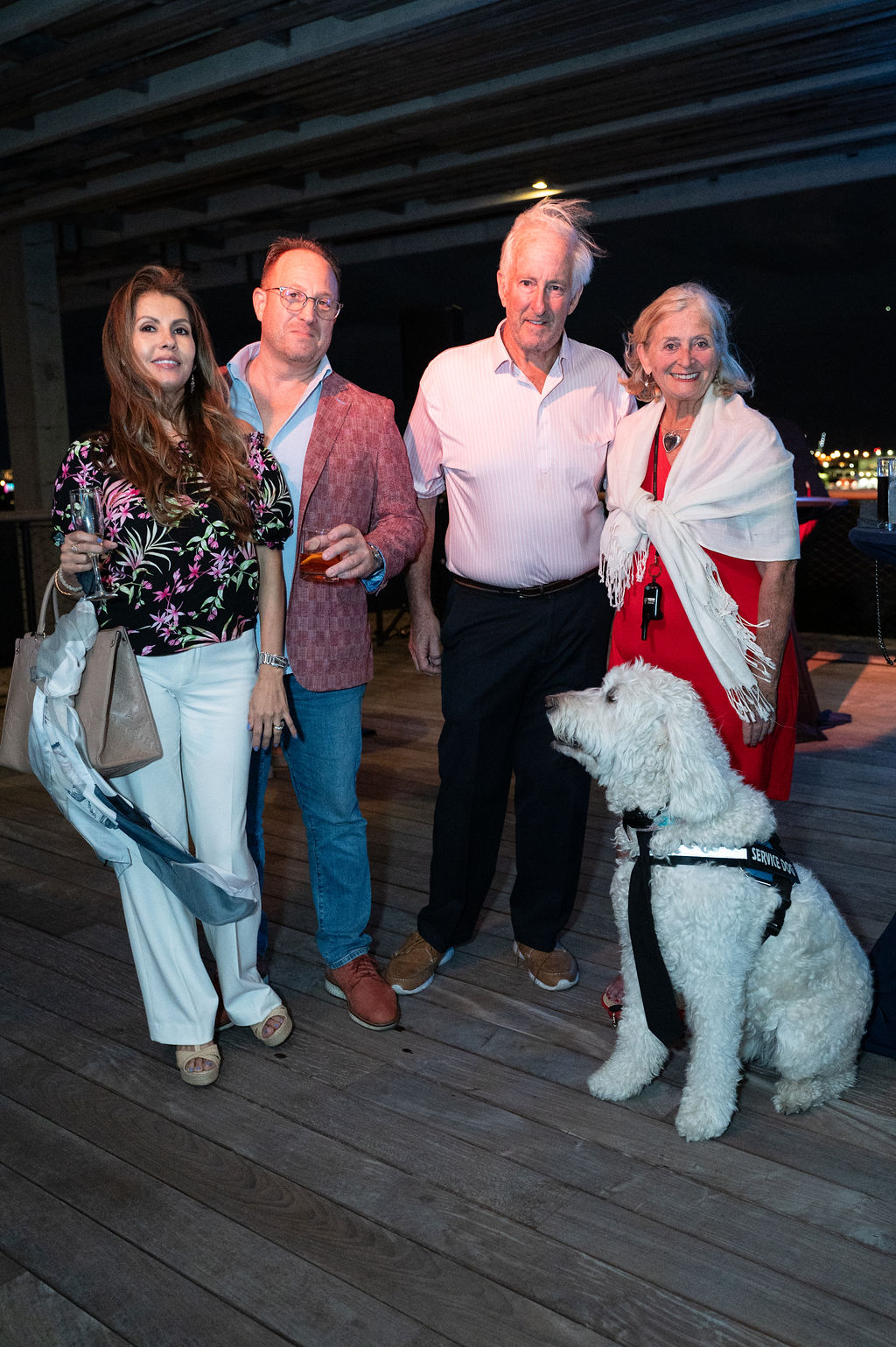 Diana Tellez, Matthew De Rose, Joanie & Jay Bell