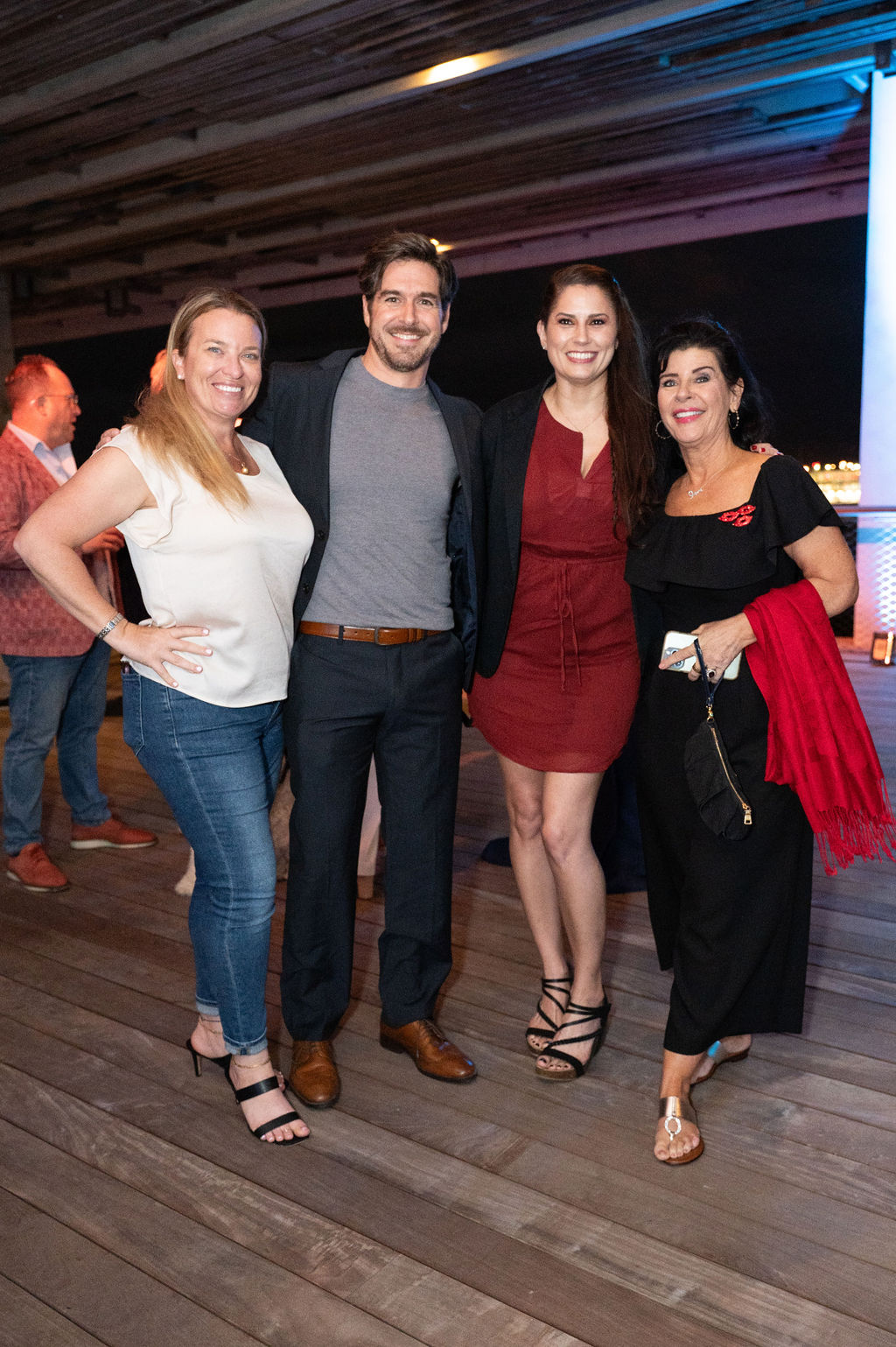 Captain Kelly Gordon, Chief Programs Officer: Tony Gilbert, Melissa Pizarro & Patty Elkus