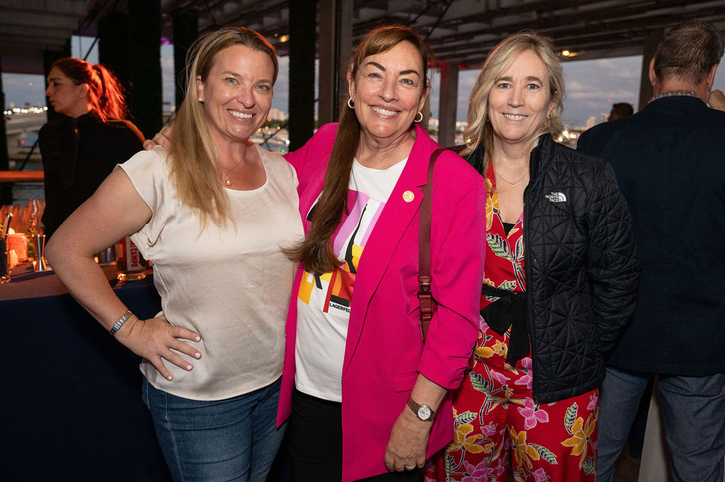 Captain Kelly Gordon, Norma Trease & Erin Ackor