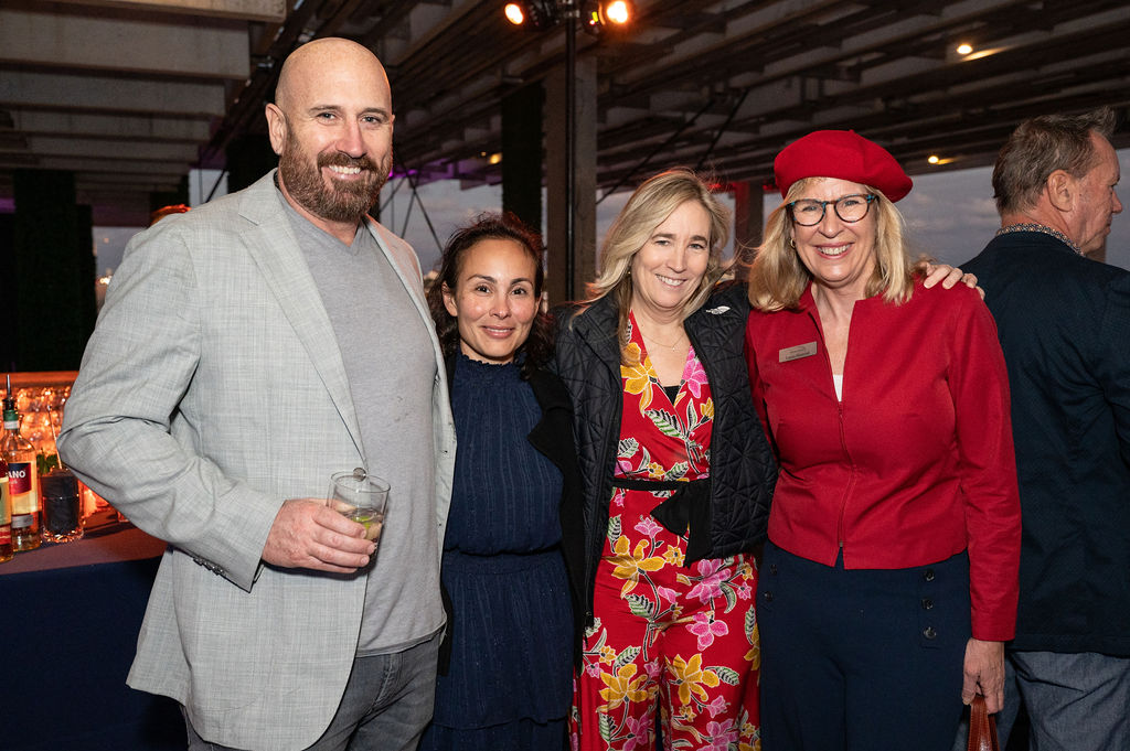 Brennan, Iris Saleh, ISS President: Erin Ackor & Laura Sherrod