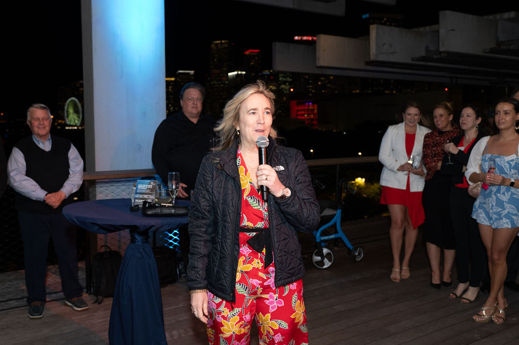 ISS President, Erin Ackor