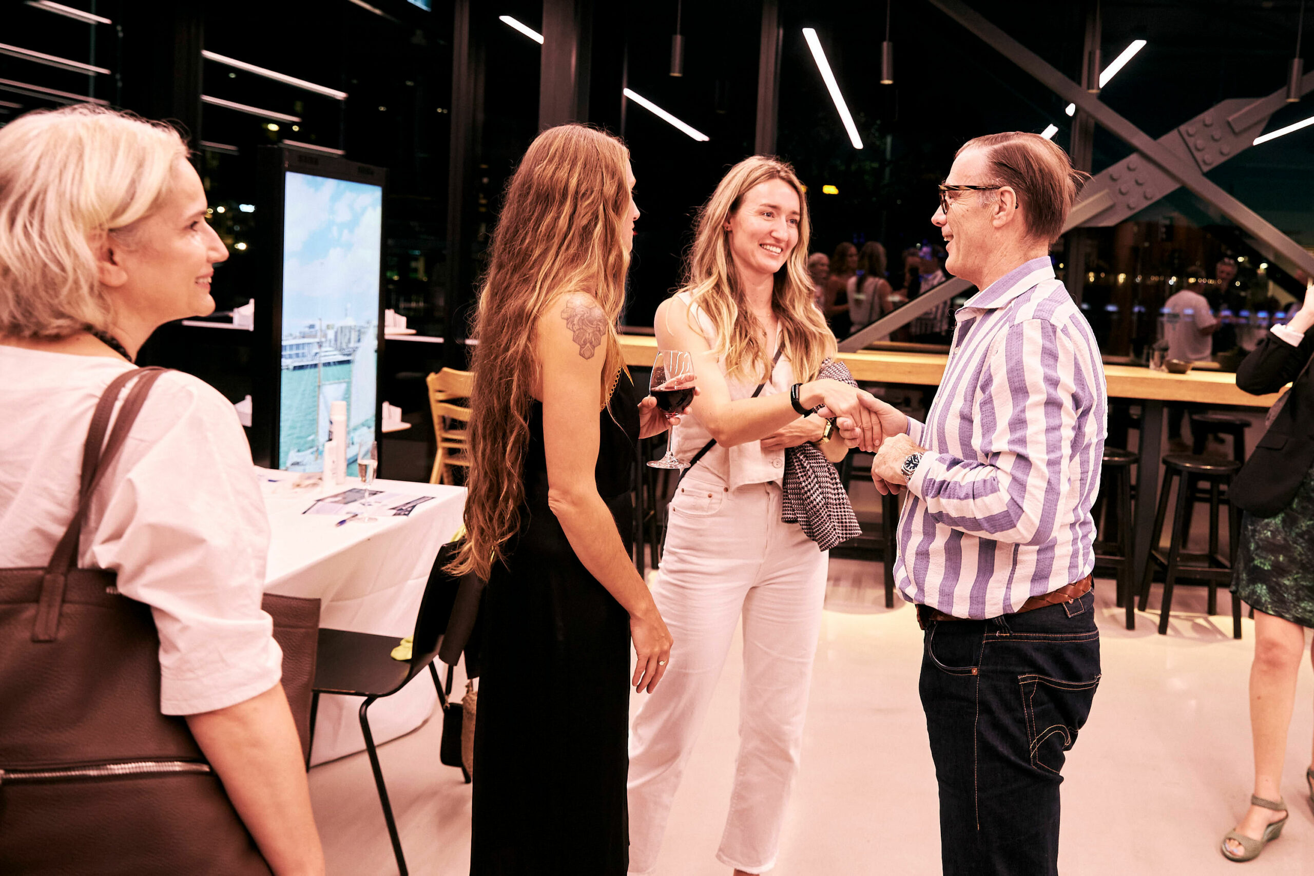 Tamara Broad, Melissa White, Fluer Tomilson, Richard Broad