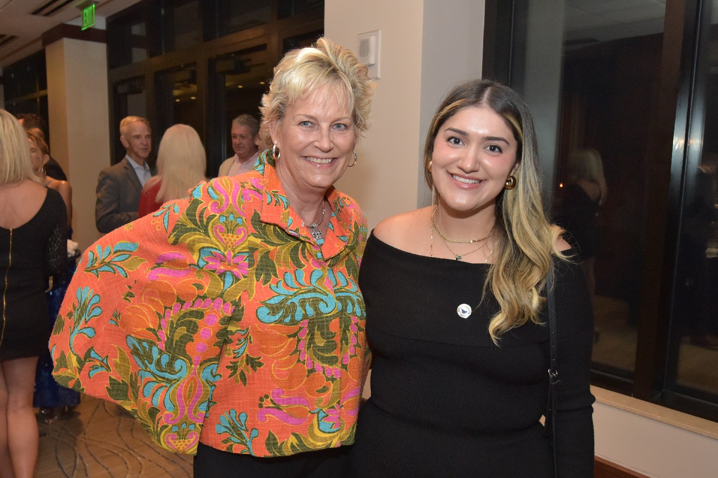 Photo of Ivonne Gamboa and Sherri Adams at The International SeaKeeper Society's Founders Event 2024