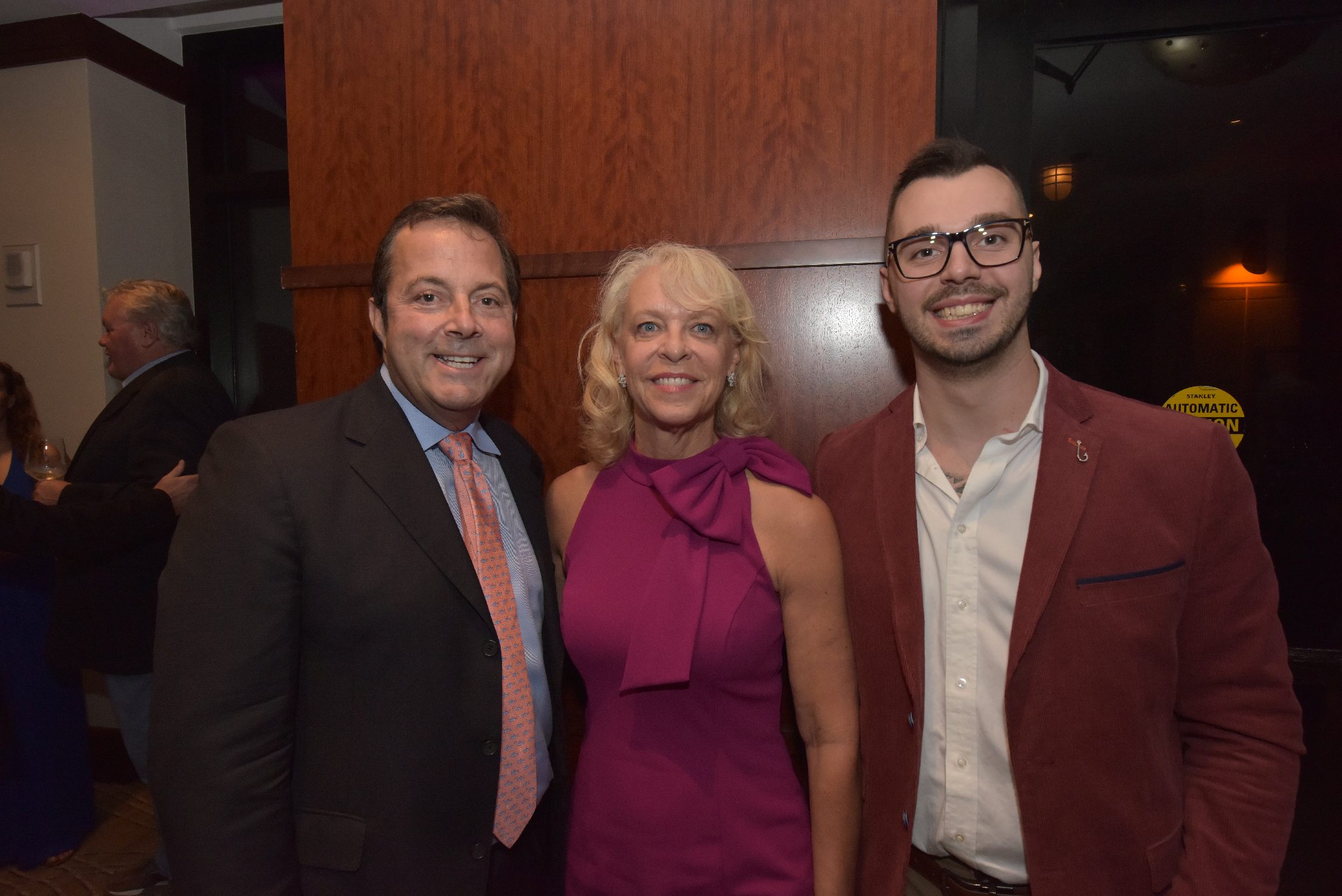 Flint Besecker, Jeanette Besecker & Riley Besecker at The International SeaKeepers Society's Founders Event 2024