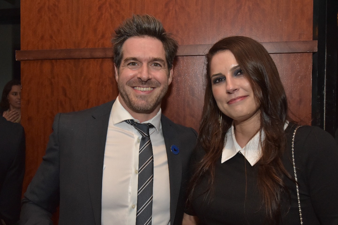 Tony Gilbert (Chief Programs Officer) and Melissa Pizarro at The International SeaKeepers Society's Founders Event 2024