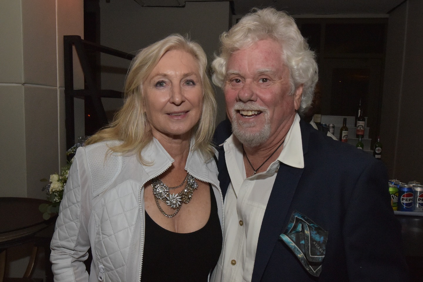 Gina Robertson & Steve Reoch at The International SeaKeepers Society's Founders Event 2024