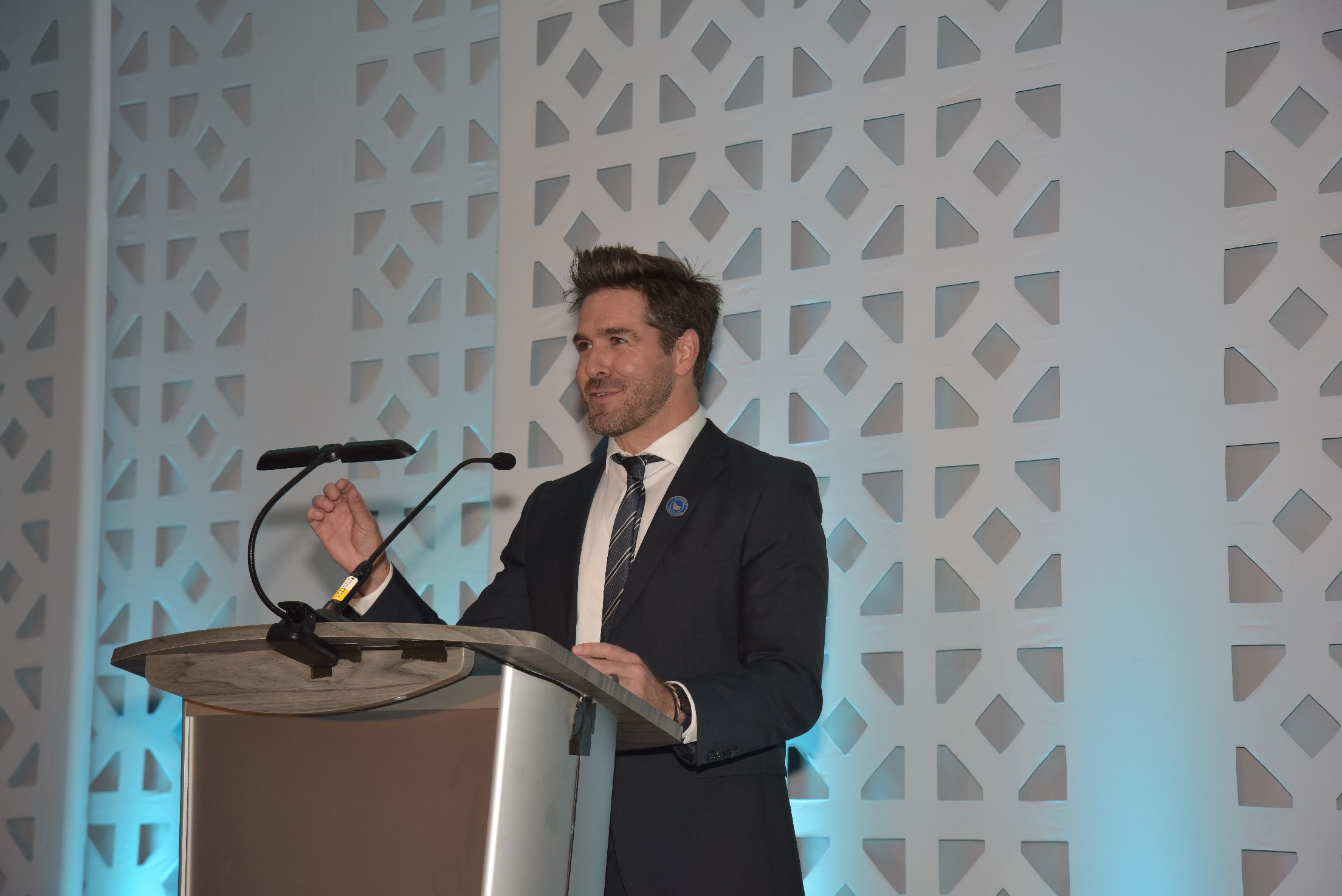 Photo of Tony Gilbert at The International SeaKeepers Society's Founders Event 2024