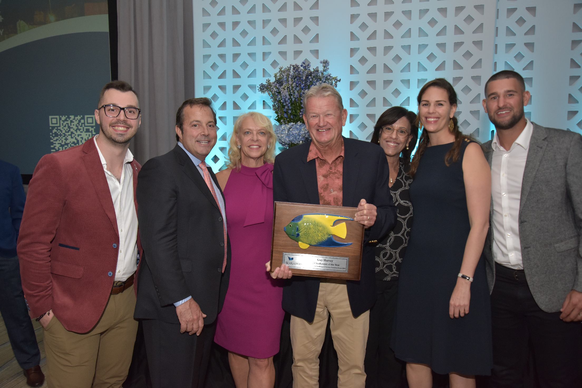 Photo of the Guy Harvey Foundation at The International SeaKeepers Society's Founders Event 2024