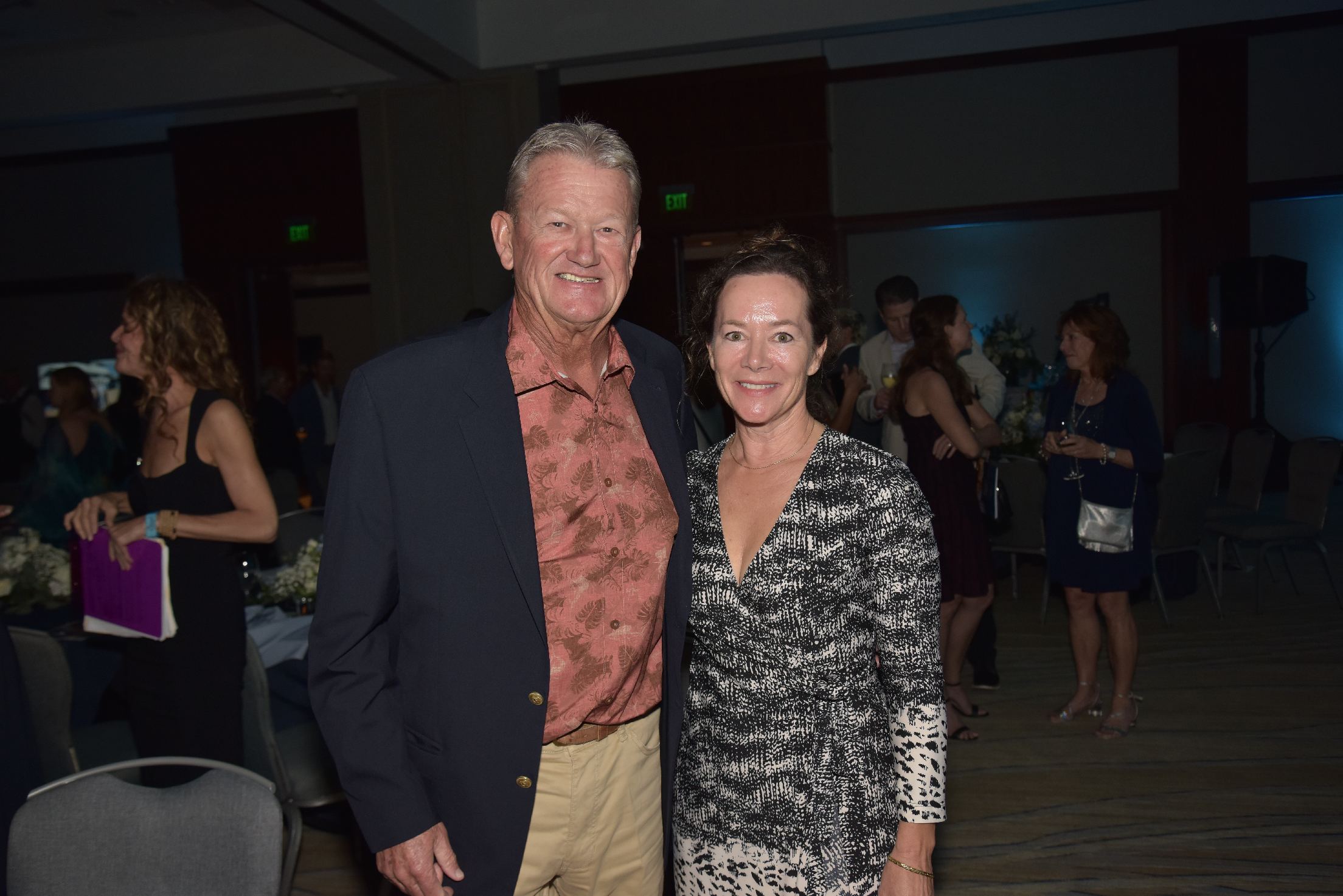 Guy Harvey & Josie Tucci at The International SeaKeepers Society's Founders Event 2024