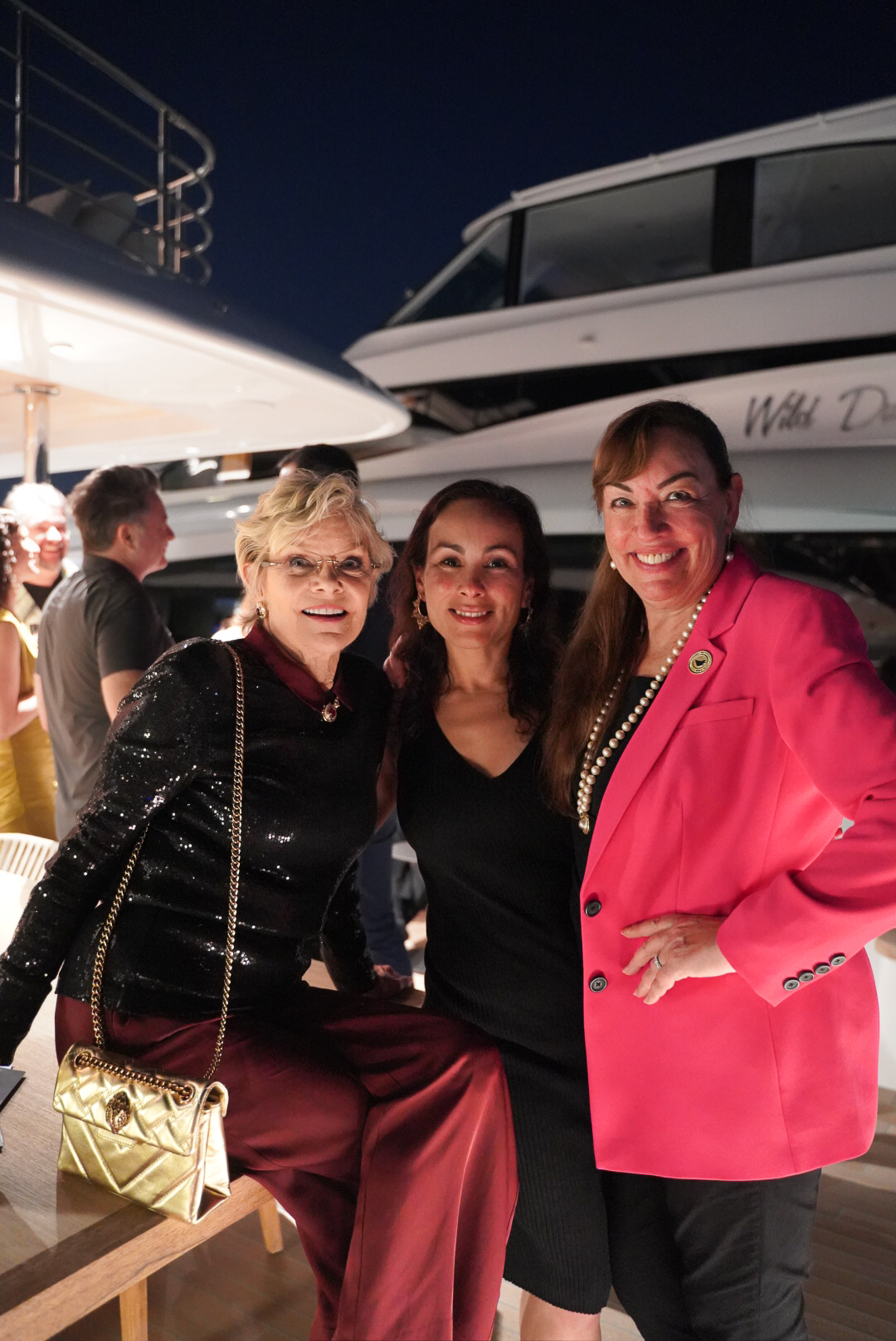 Leslie Lott, Iris Saleh & Norma Trease