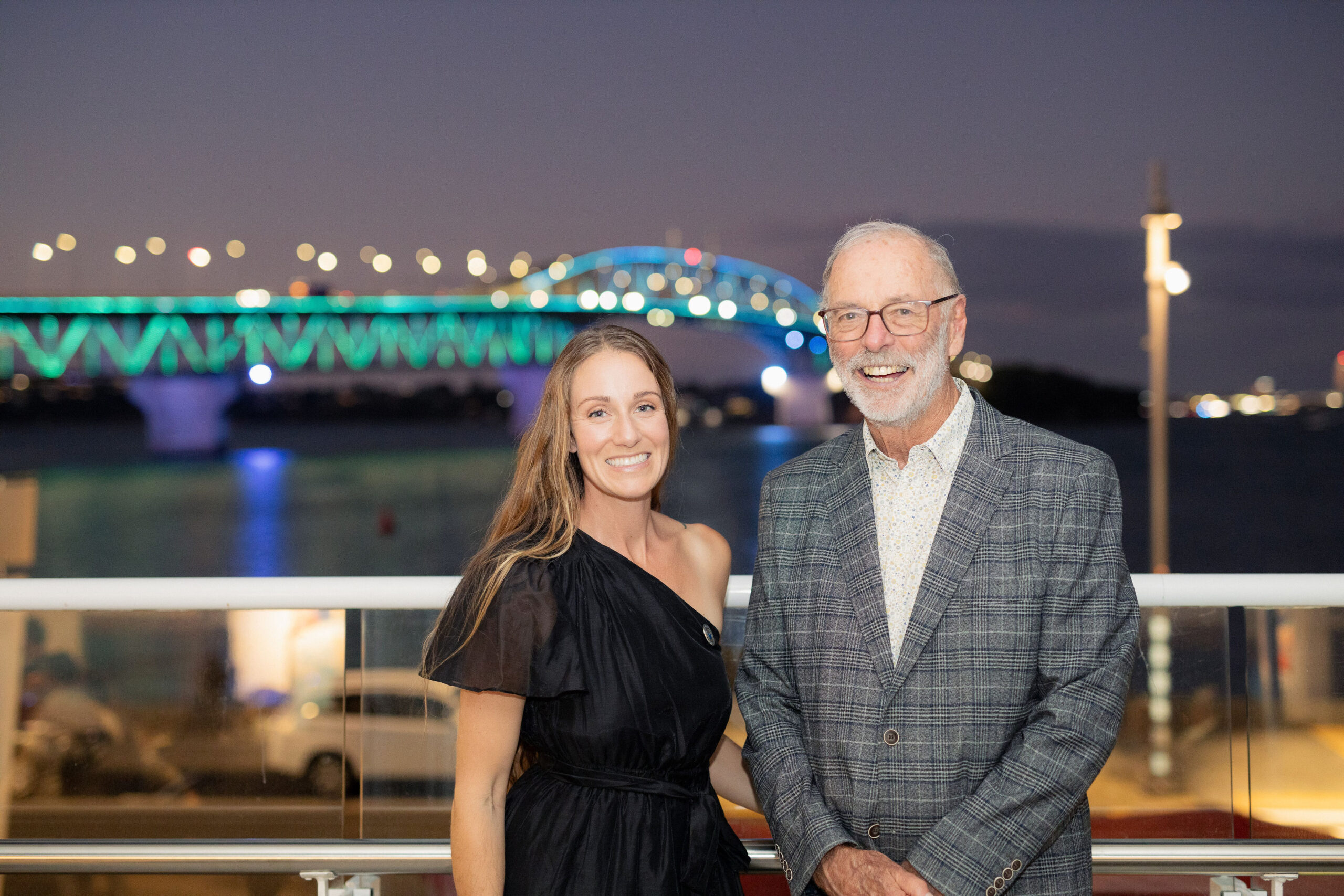 Melissa White & Mayor Wayne Brown