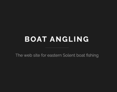 Boat Angling