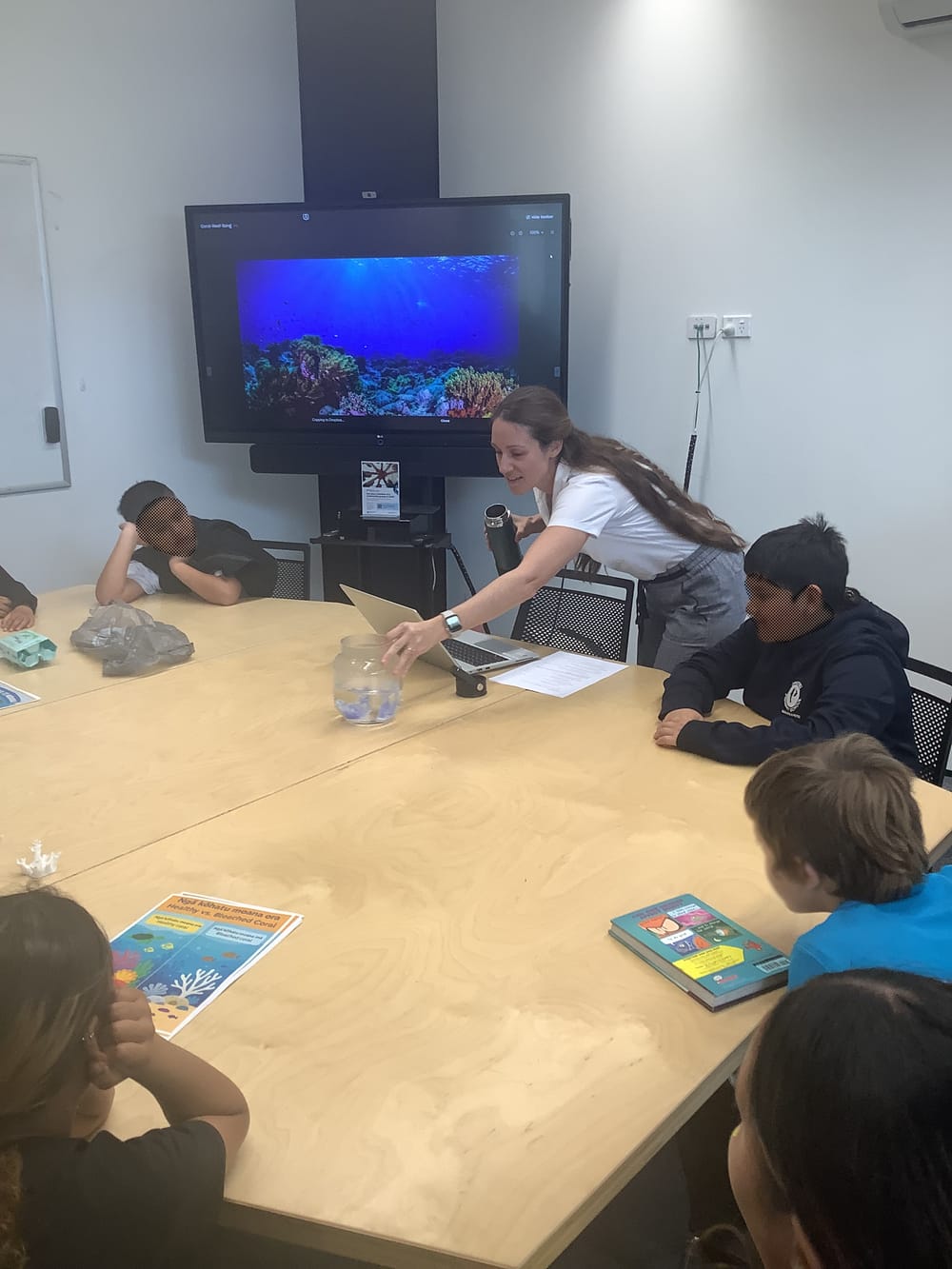 Exploring Coral Health and Plastic Pollution with Ōpōtiki Library cover