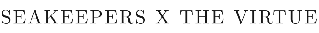 logo seakeepers x the virtue