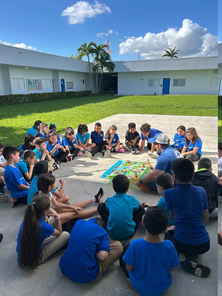 Classroom Lesson with Bowman Ashe Doolin K 8 Center cover