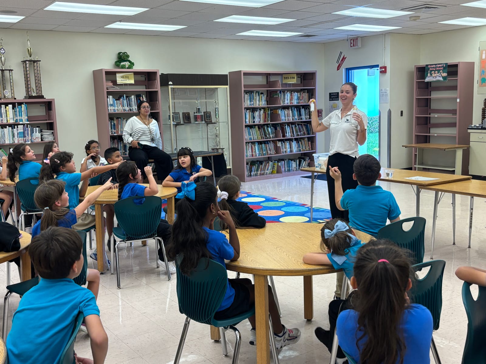 Classroom Lesson with Bowman Ashe Doolin K 8 Center gallery 5