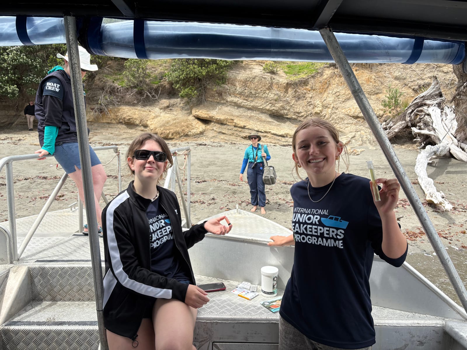 IJSK South Pacific Students Experience the Ocean Up Close at Te Hāwere a Maki (Goat Island) Marine Reserve gallery 13