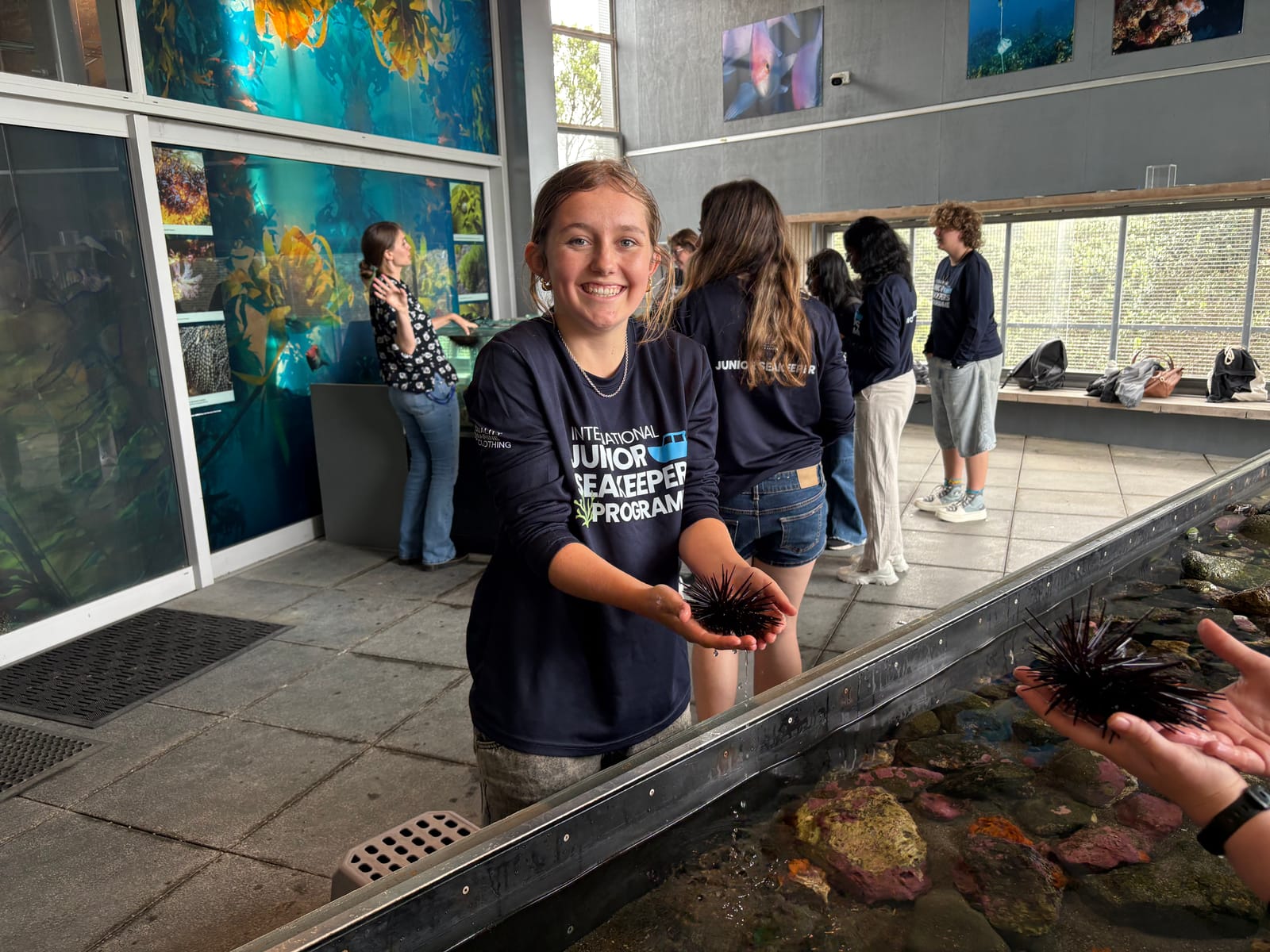 IJSK South Pacific Students Experience the Ocean Up Close at Te Hāwere a Maki (Goat Island) Marine Reserve gallery 16