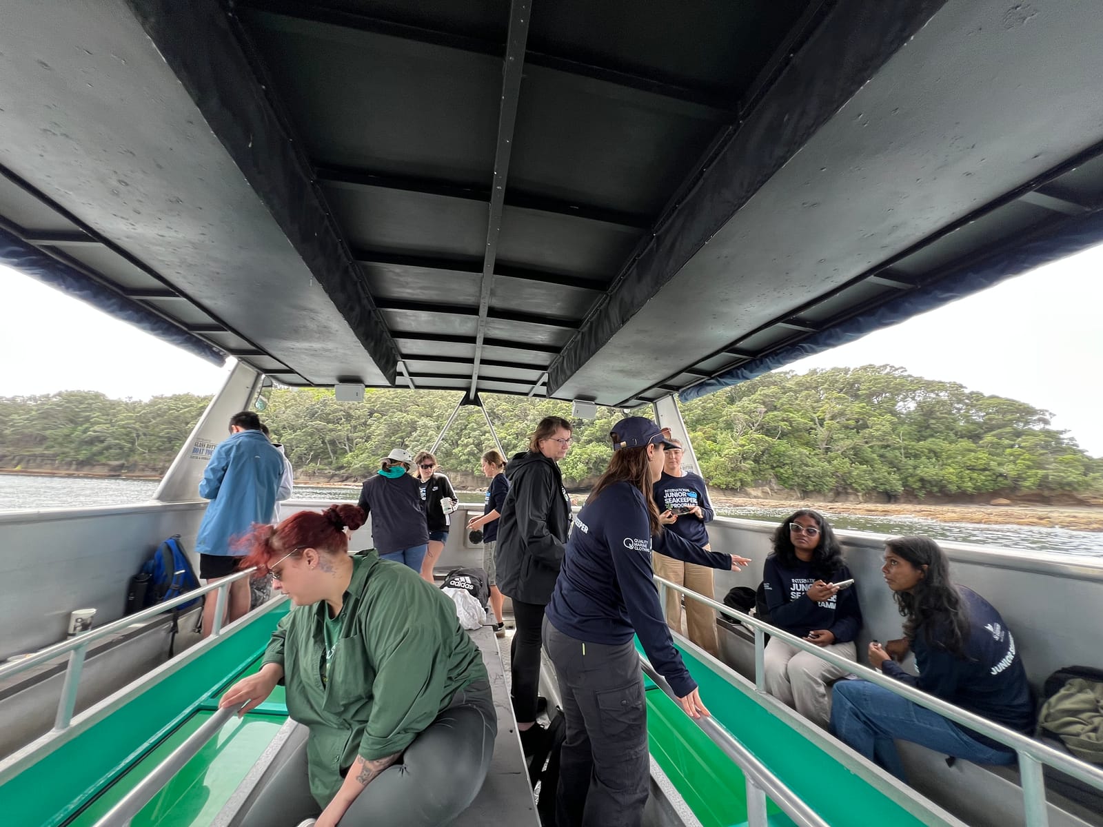 IJSK South Pacific Students Experience the Ocean Up Close at Te Hāwere a Maki (Goat Island) Marine Reserve gallery 3