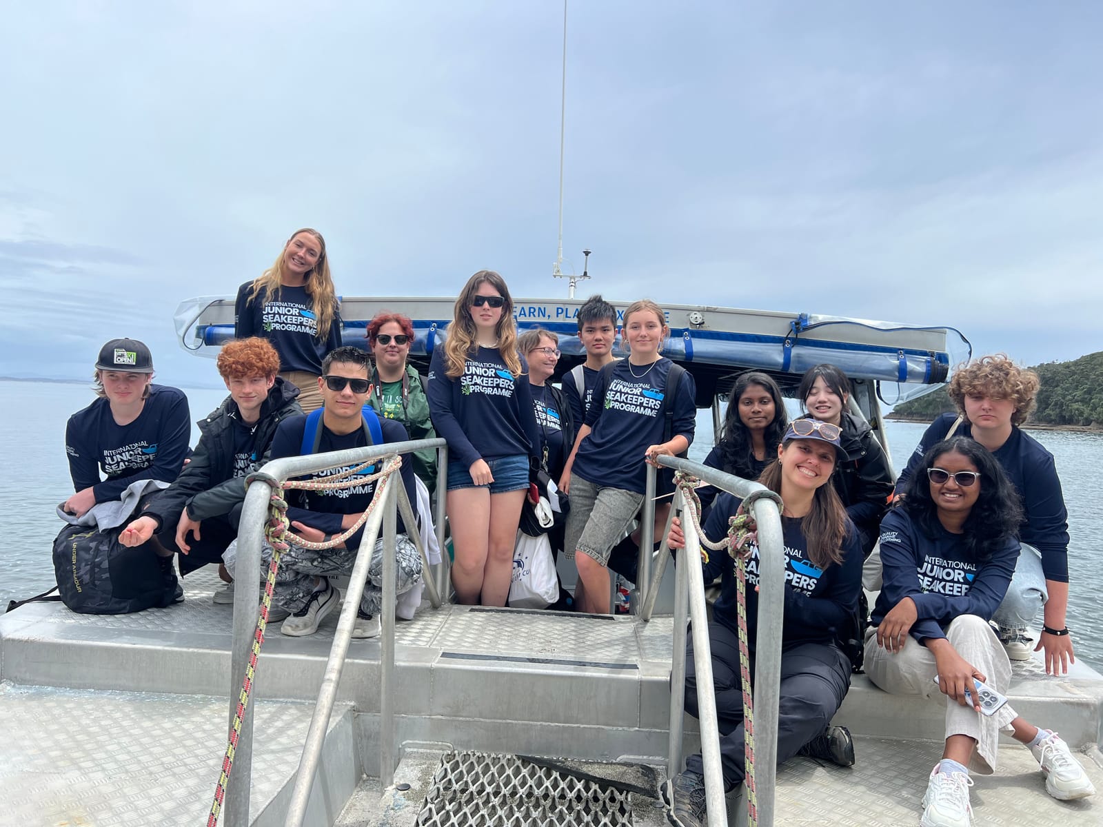 IJSK South Pacific Students Experience the Ocean Up Close at Te Hāwere a Maki (Goat Island) Marine Reserve gallery 6