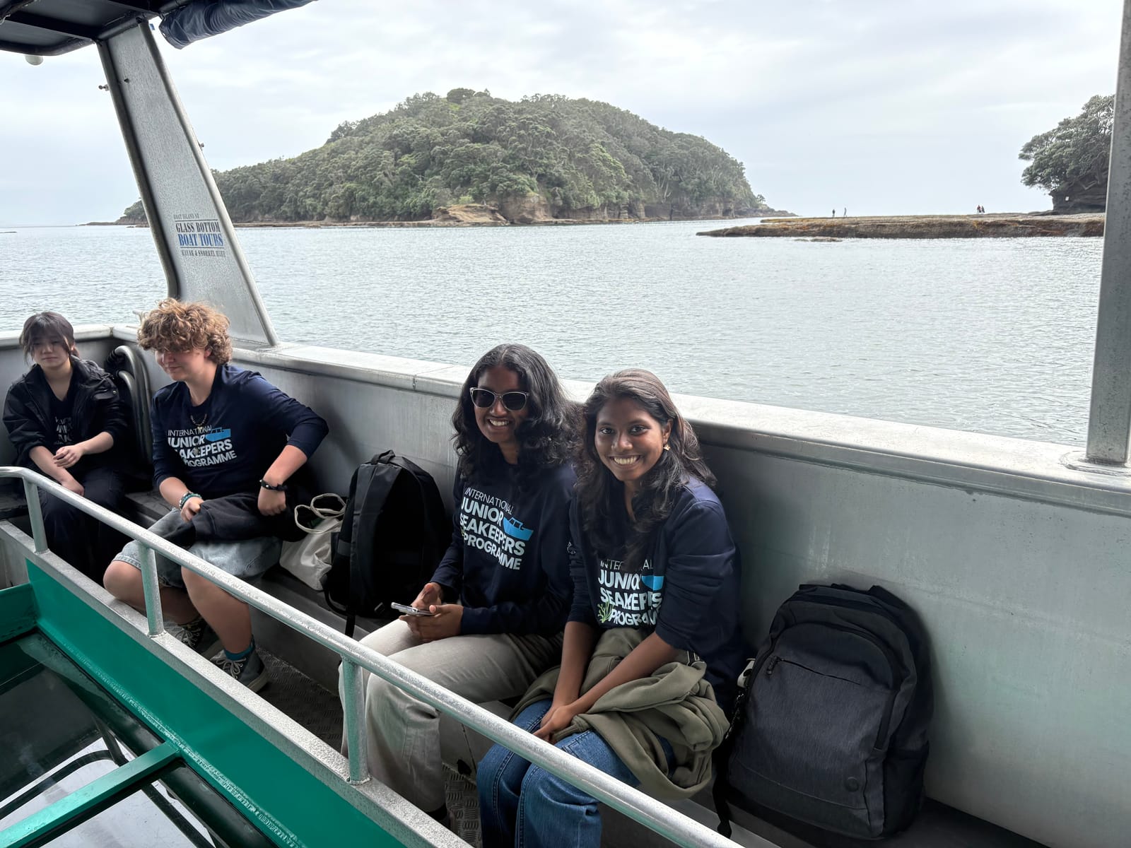 IJSK South Pacific Students Experience the Ocean Up Close at Te Hāwere a Maki (Goat Island) Marine Reserve gallery 8