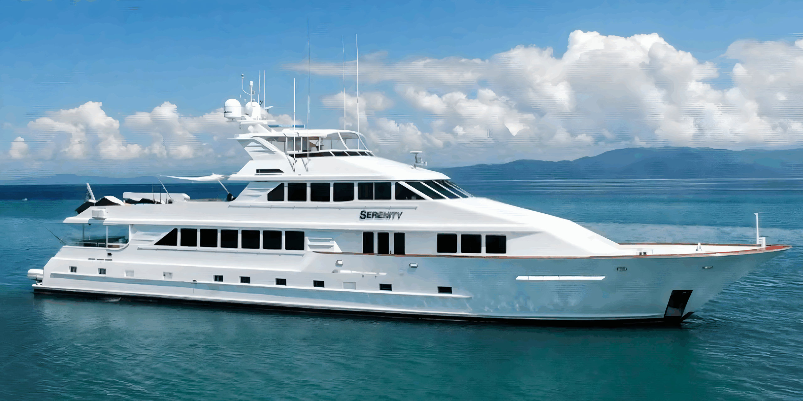 Motoryacht SERENITY, a 122' Tri-Deck Motor Yacht