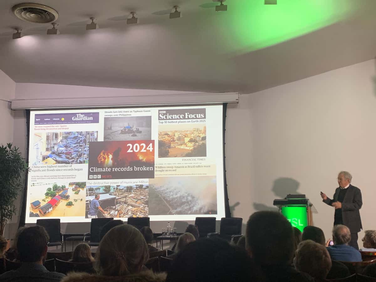 SeaKeepers attend ZSL lecture Nature in the Balance Earth System Tipping Points and Their Implications gallery 6
