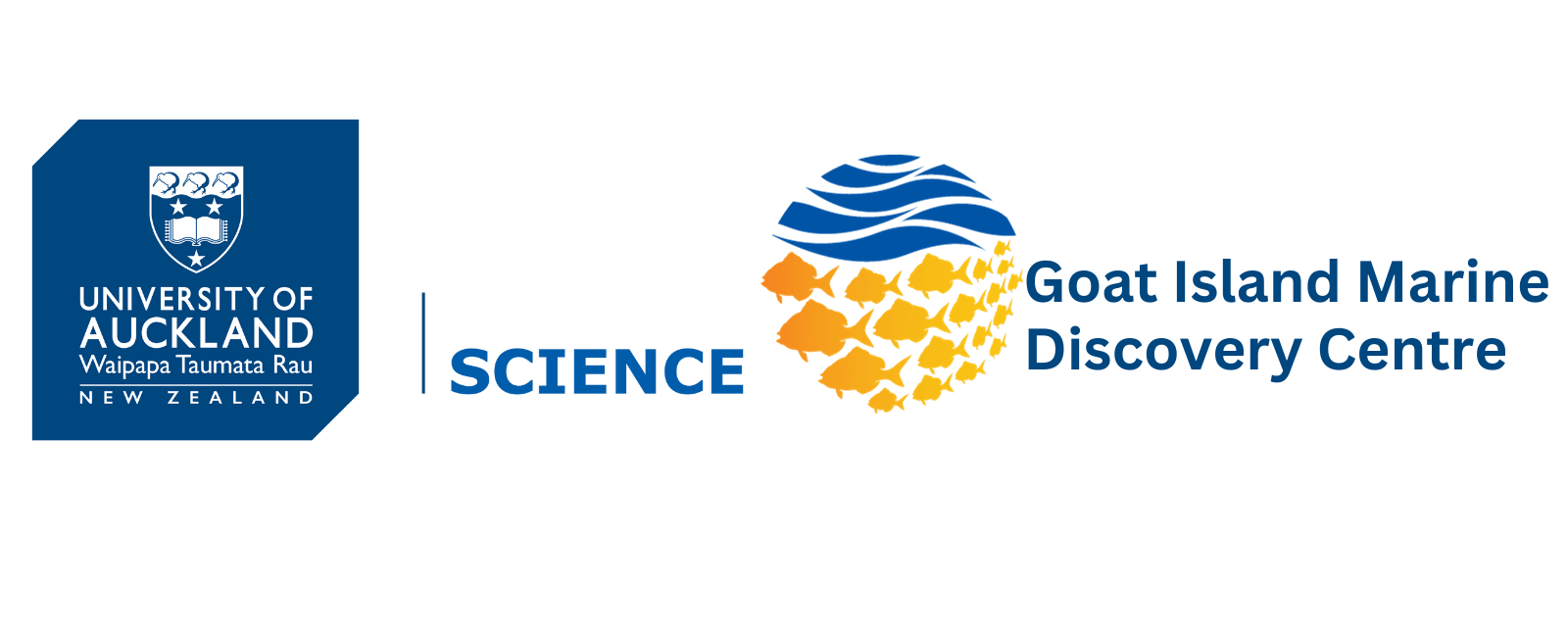 Goat Island Marine Discovery Centre Logo 1600 x 650 px
